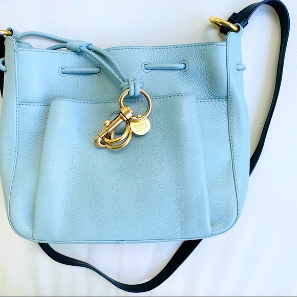 See By Chloe Blue Tony Shoulder Bag EUC - Picture 8 of 16